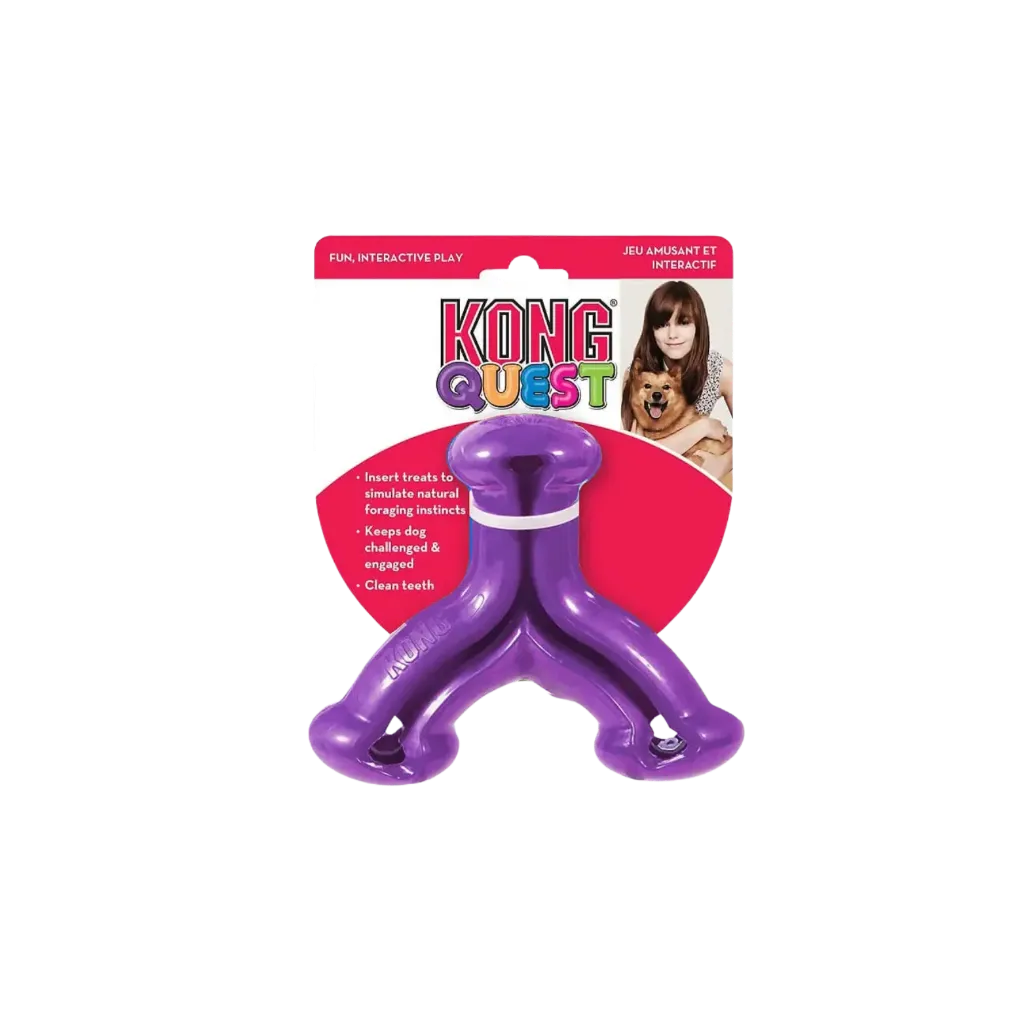 Kong Quest Wishbone Treat Dispensing