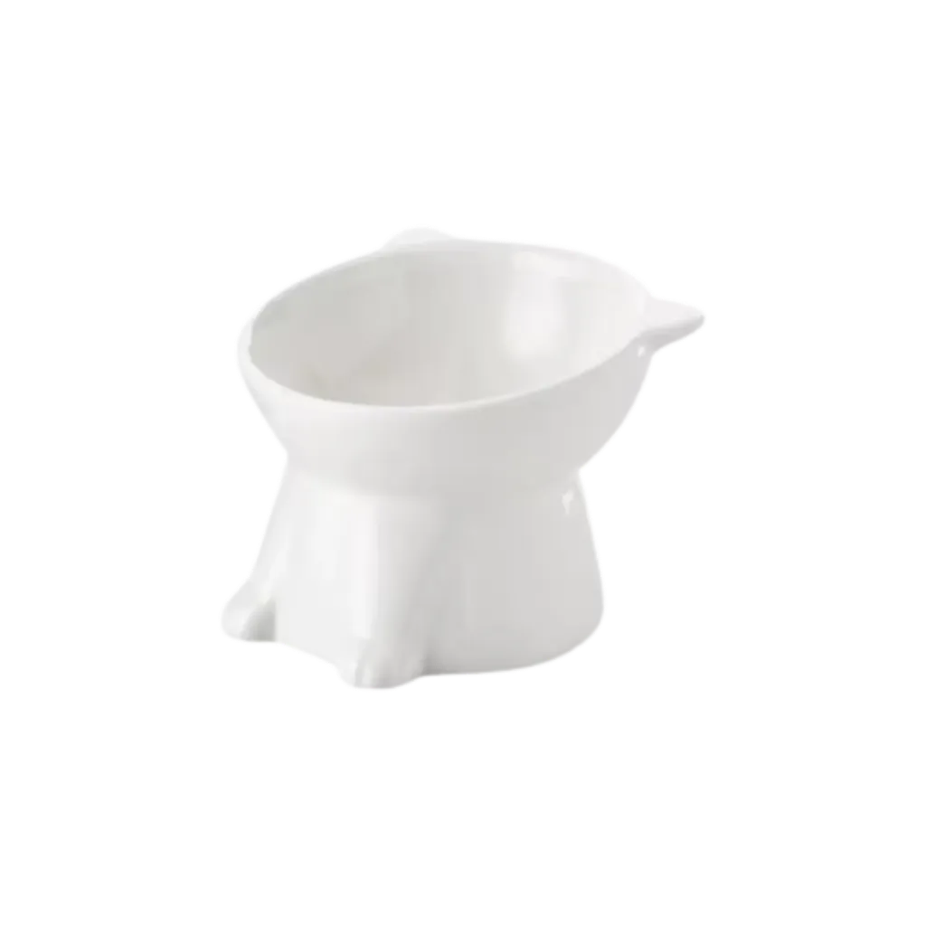 Ceramic Raised Cat Bowl
