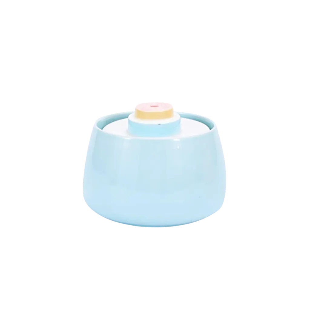 Ceramic Automatic Pet Water Fountains - Blue