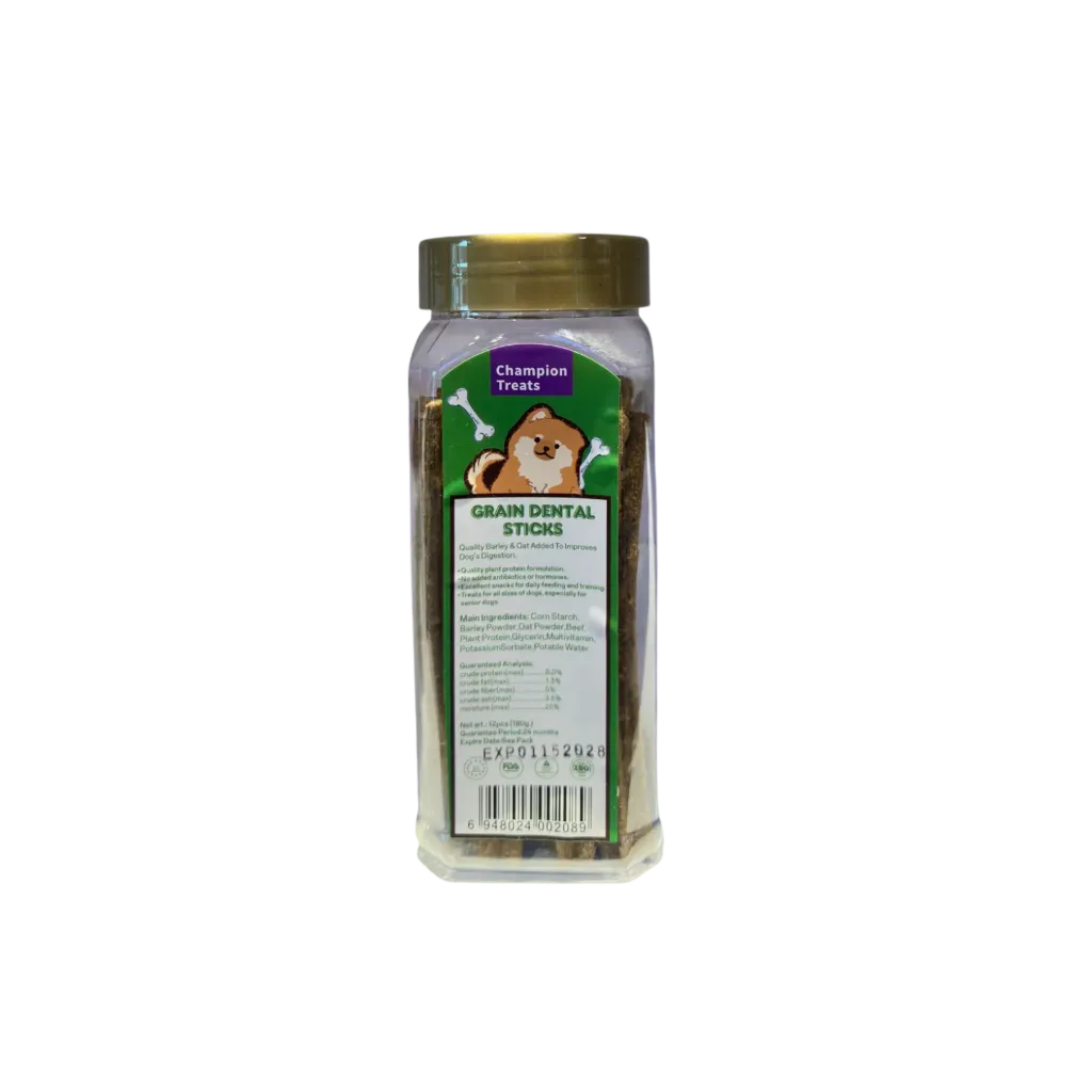 Champion Pet Dental Treats (Grain Sticks)
