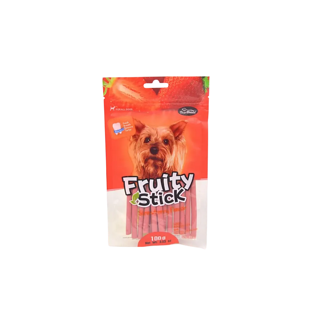 Vege Brand Fruity Sticks - 100g