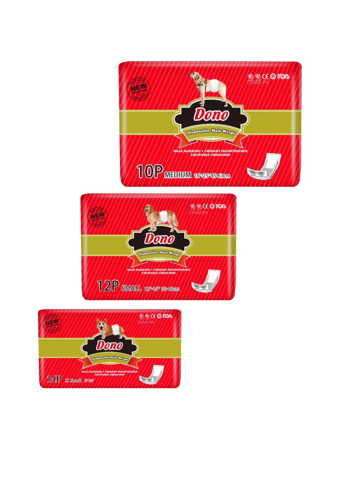 Dono Diaper Male (XS)