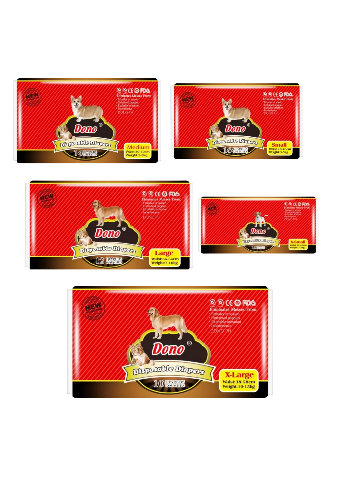 Dono Diaper Female (XS)