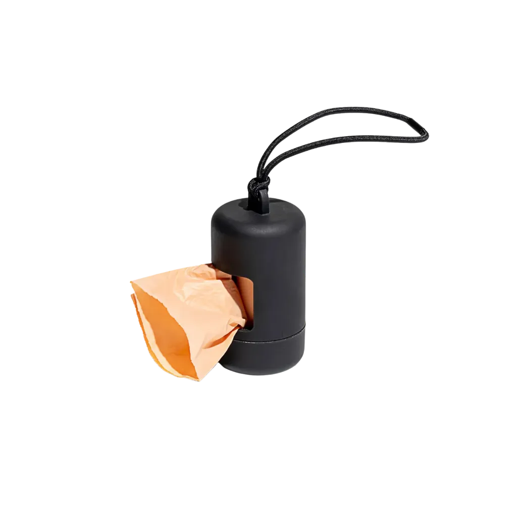 Wild One Heavy Duty Poop Bag Carrier (Black)