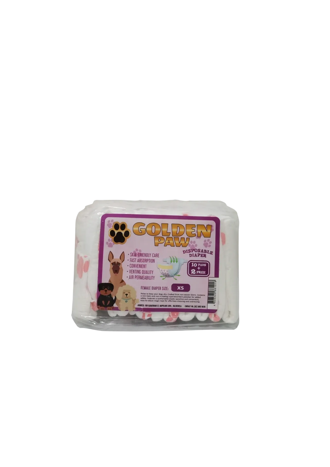 Golden Paw Pet Diaper Female
