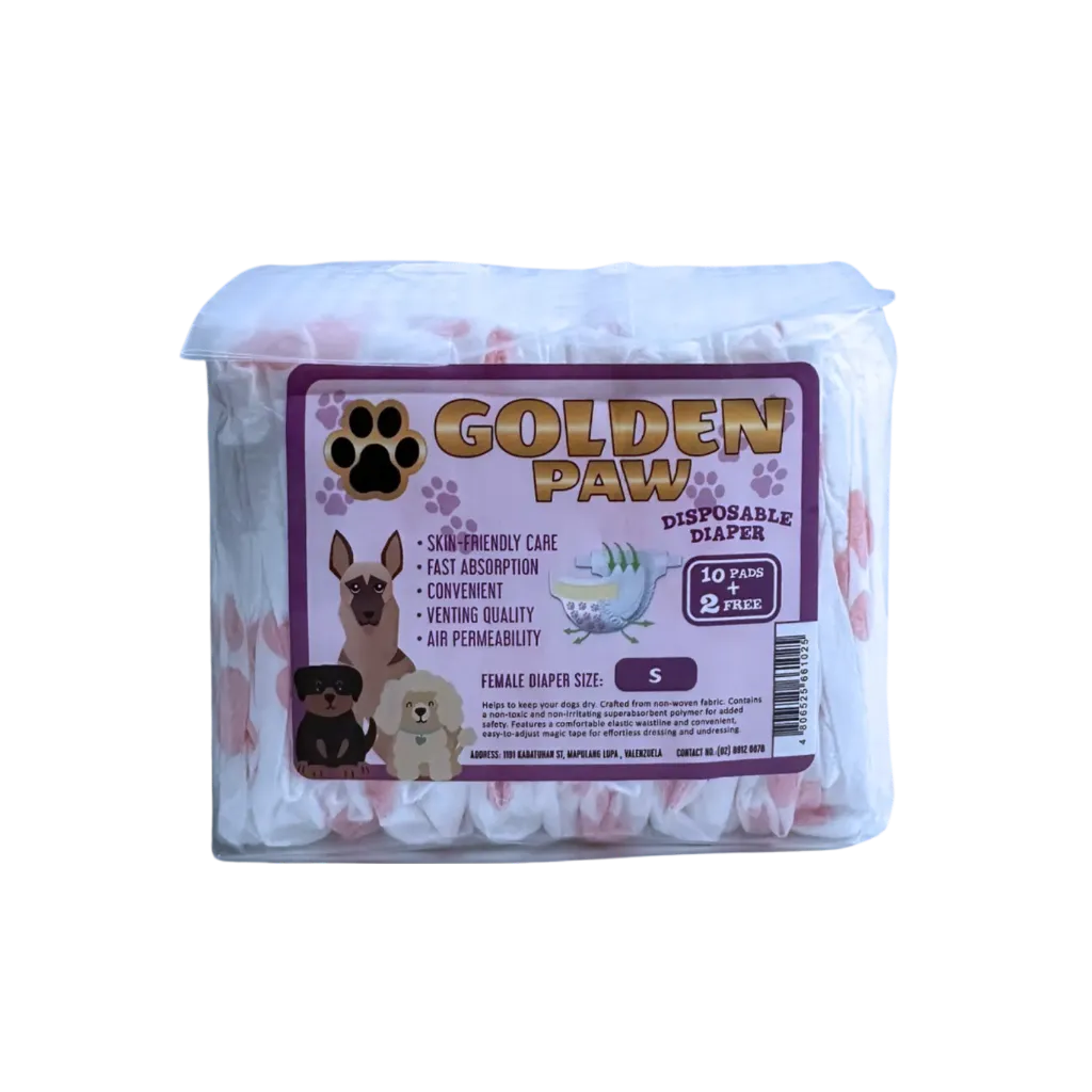 Golden Paw Pet Diaper Female (XS)
