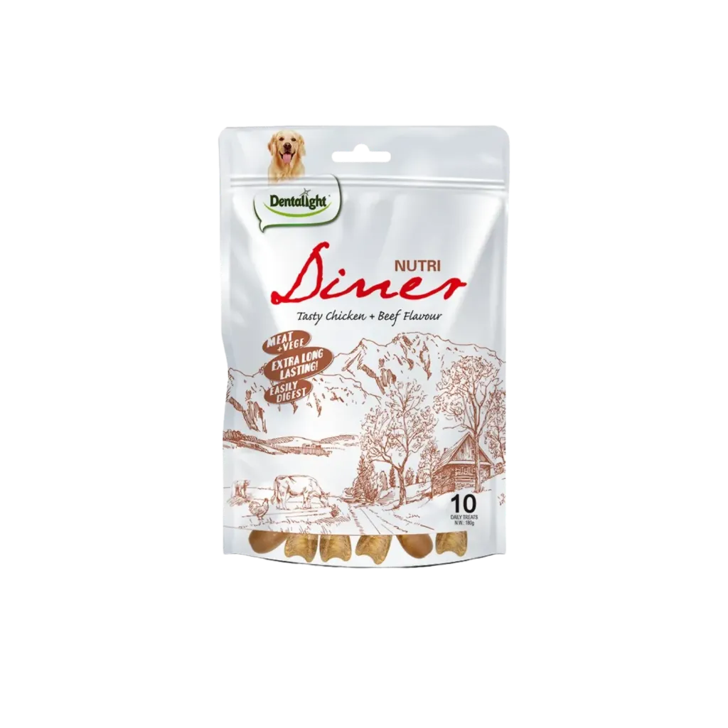 Dentalight Nutri Diner Tasty Chicken & Beef - 180g