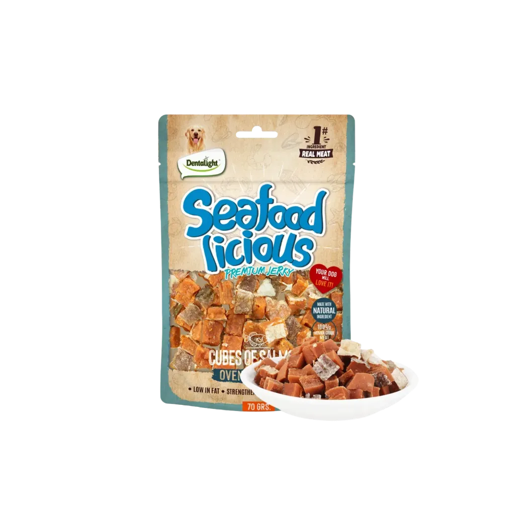 Dentalight Seafood Licious Premium Jerky - 70g