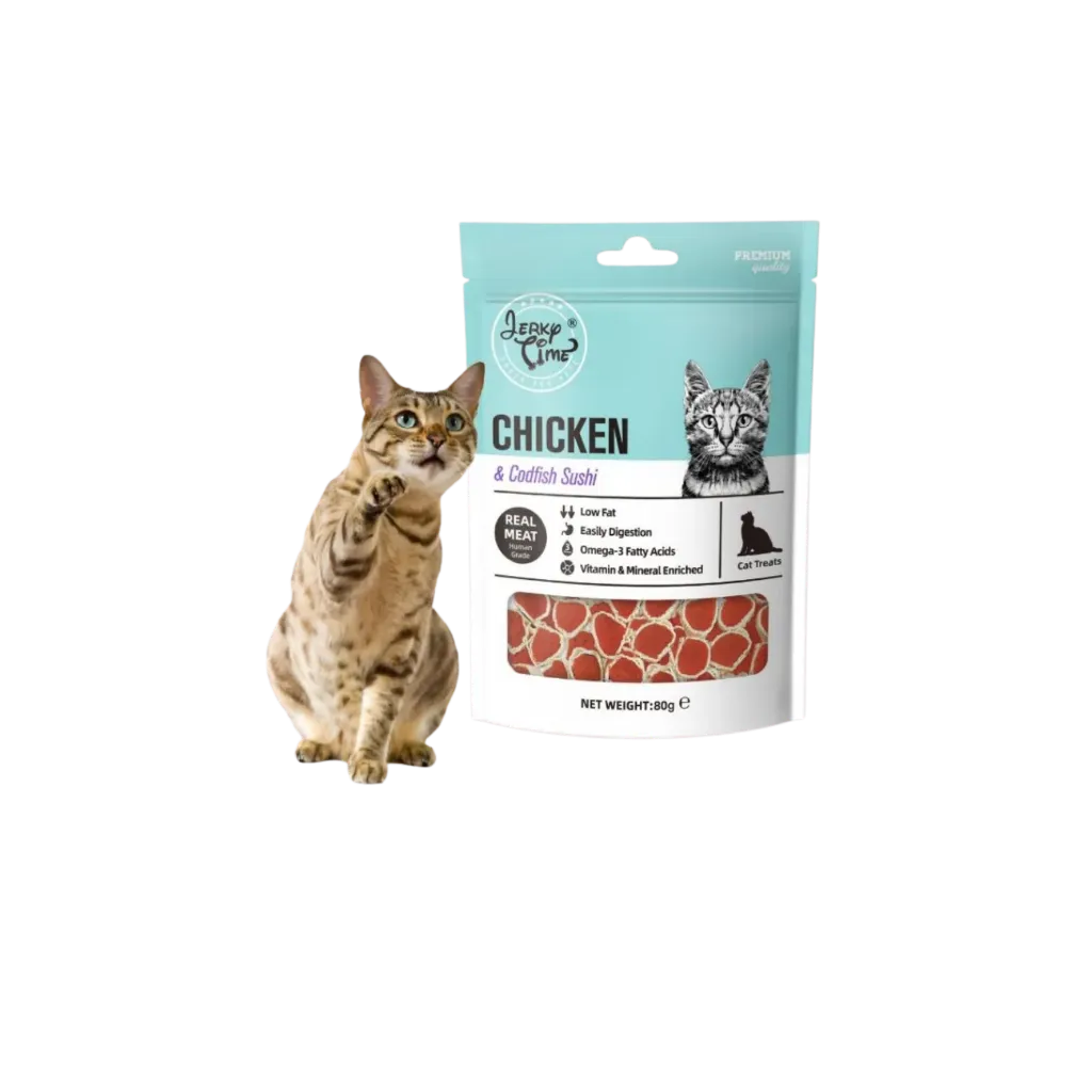 Jerky Time Chicken Real Meat Cat Treat - 80g