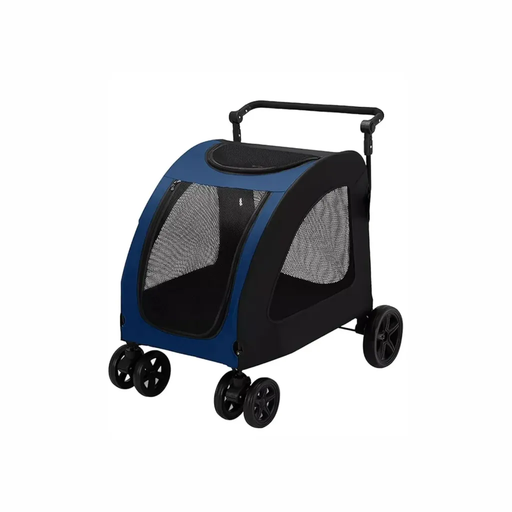 Heavy Duty Foldable Rolling Pet Stroller