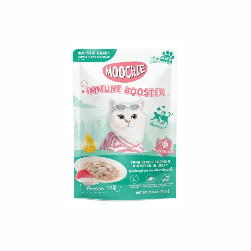 Moochie Postbiotics Cat Wet Food - 70g (Immune Booster)