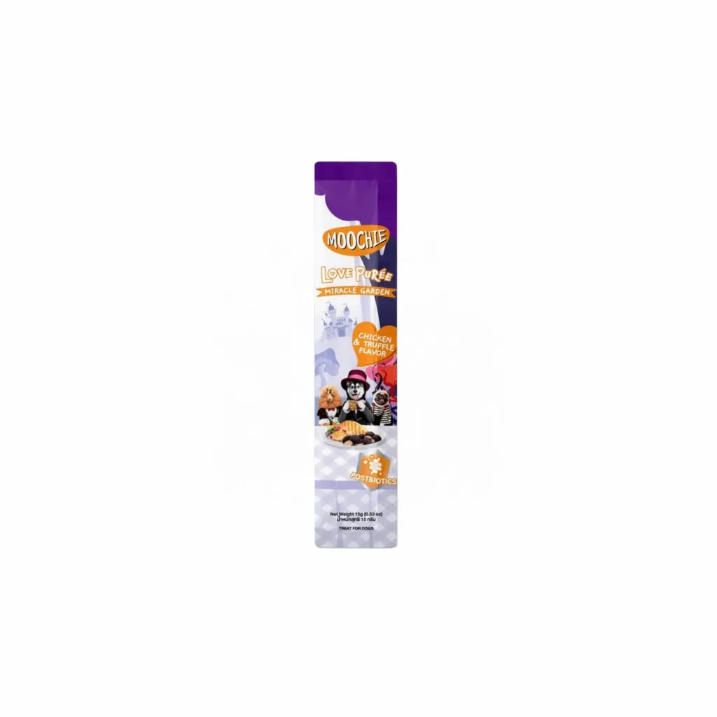 Moochie Love Puree Lickable Dog Treat - 15gx5
