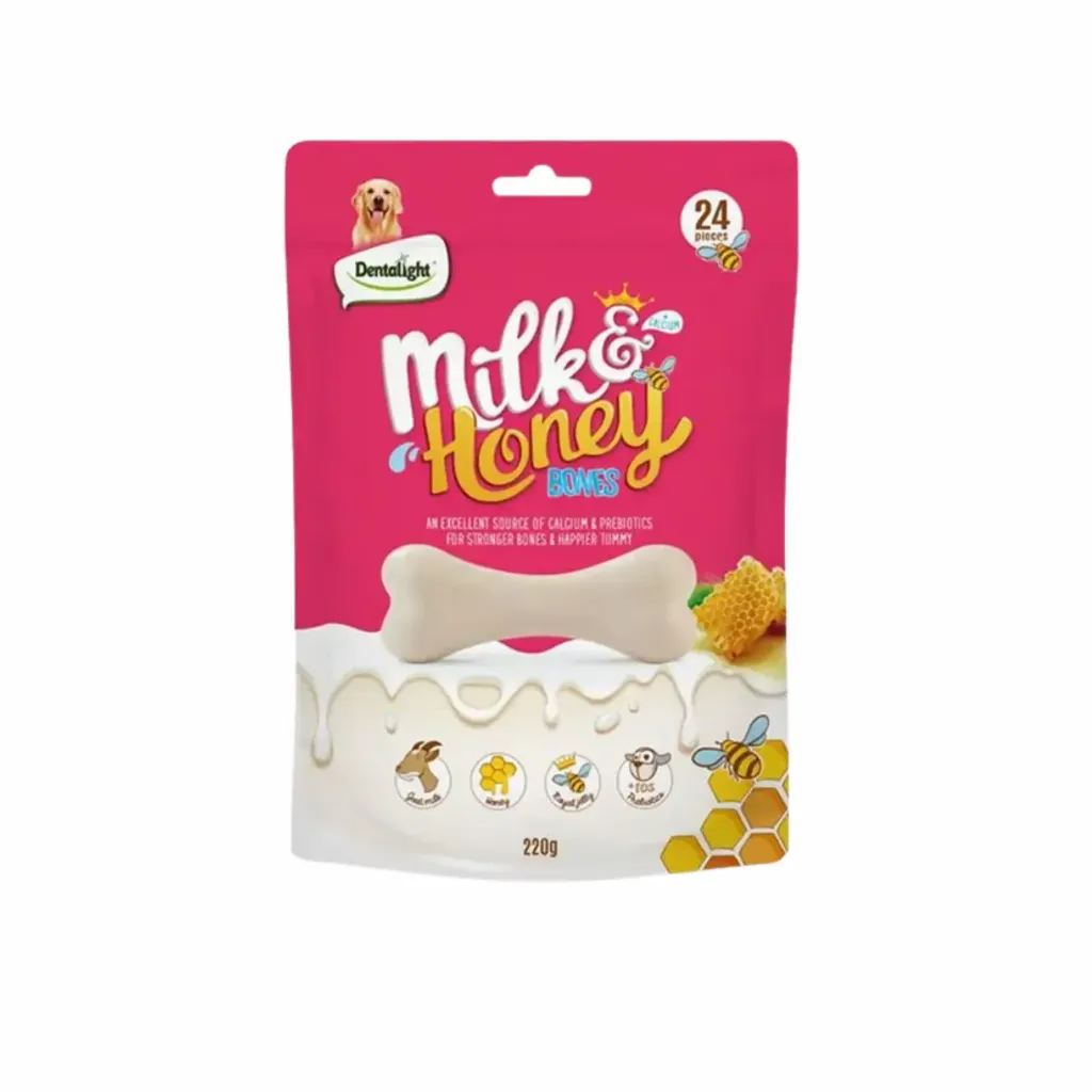 Dentalight Milky & Honey Bones - 220g