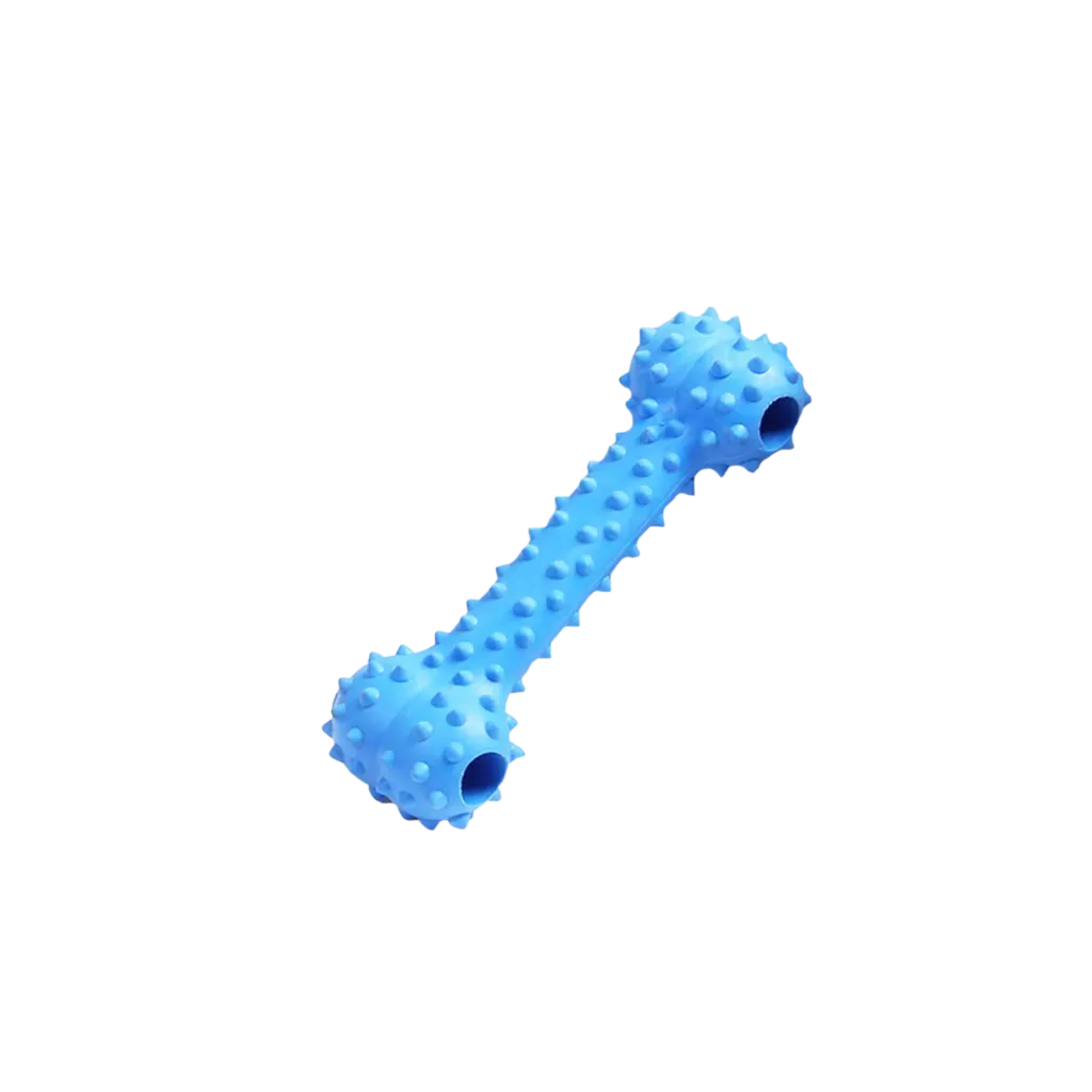 Penny Paws Spiky Rubber Bone Dog Chew - Assorted