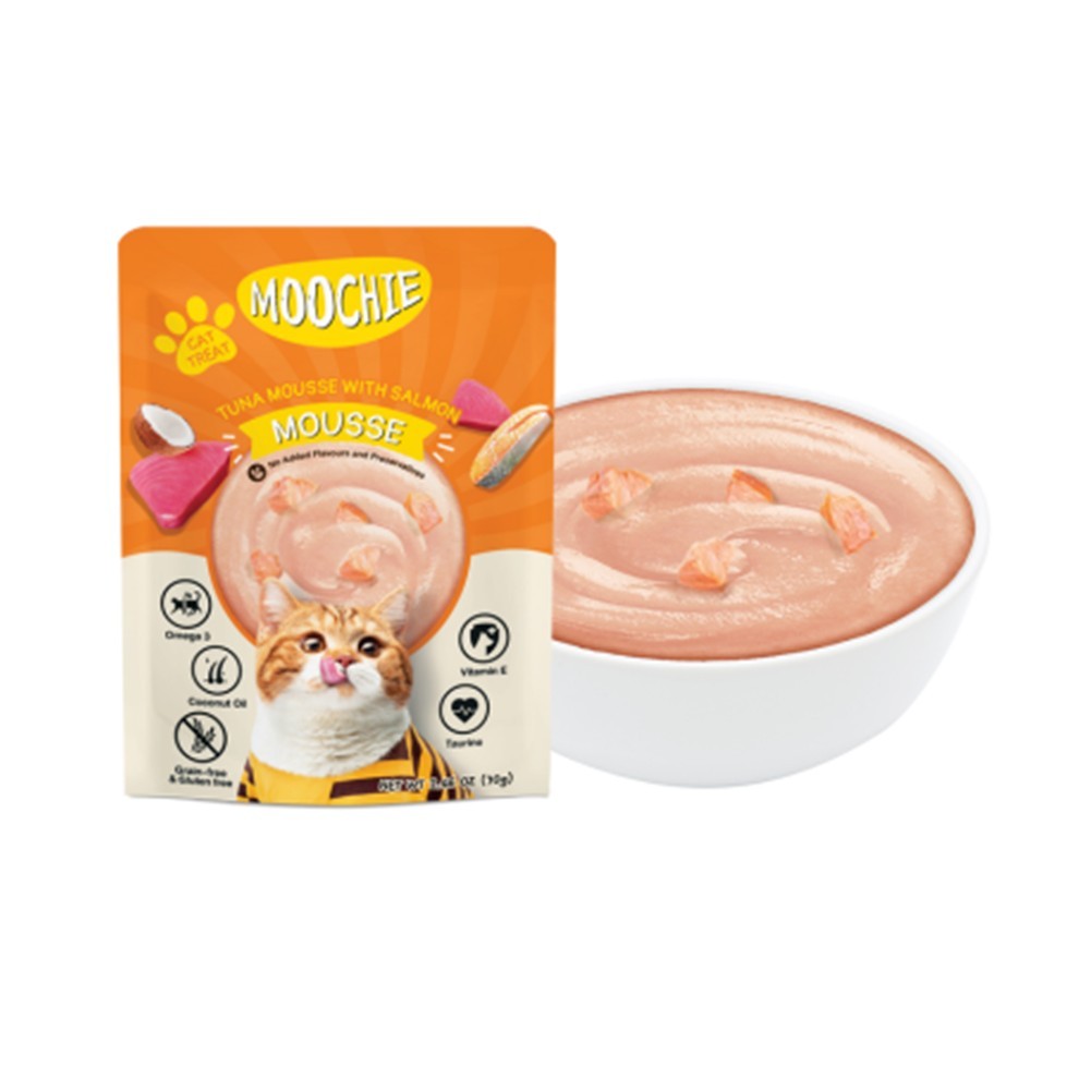 Moochie Mousse for 1 Month + Cat - 70g