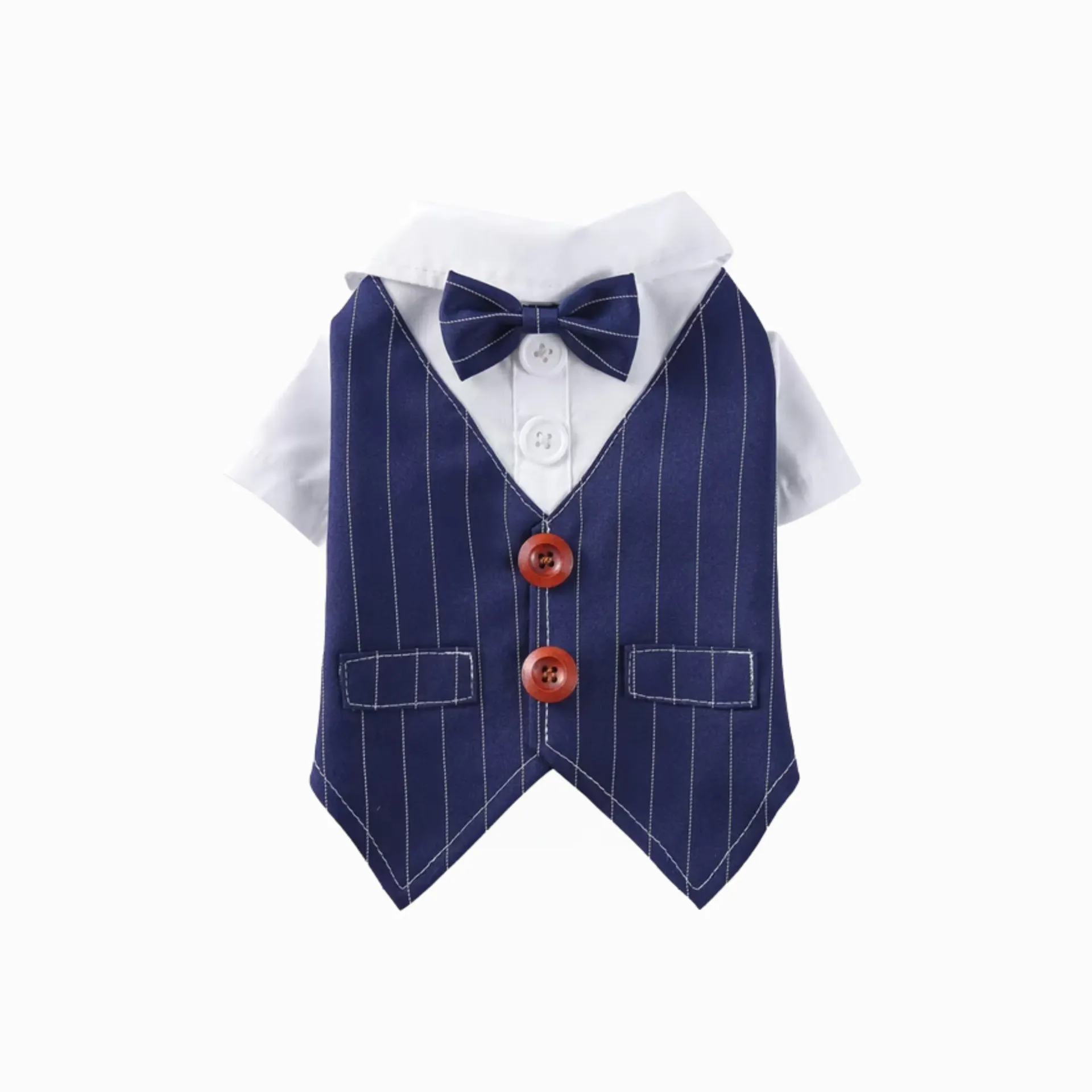 Penny Paws Formal Pet Gentleman Tuxedo Vest Suit Costume