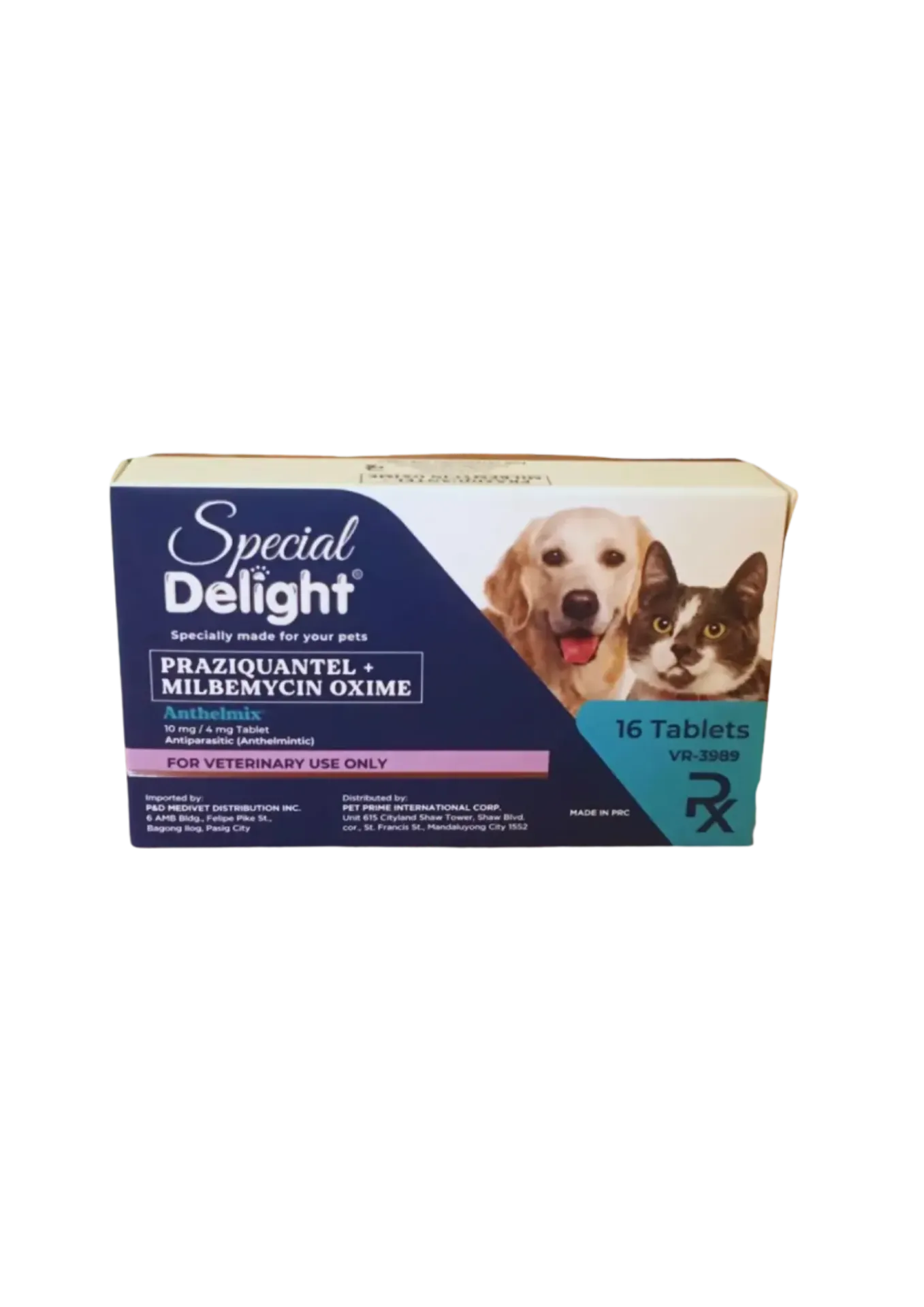 Special Delight Anthelmix - 16 Tablets