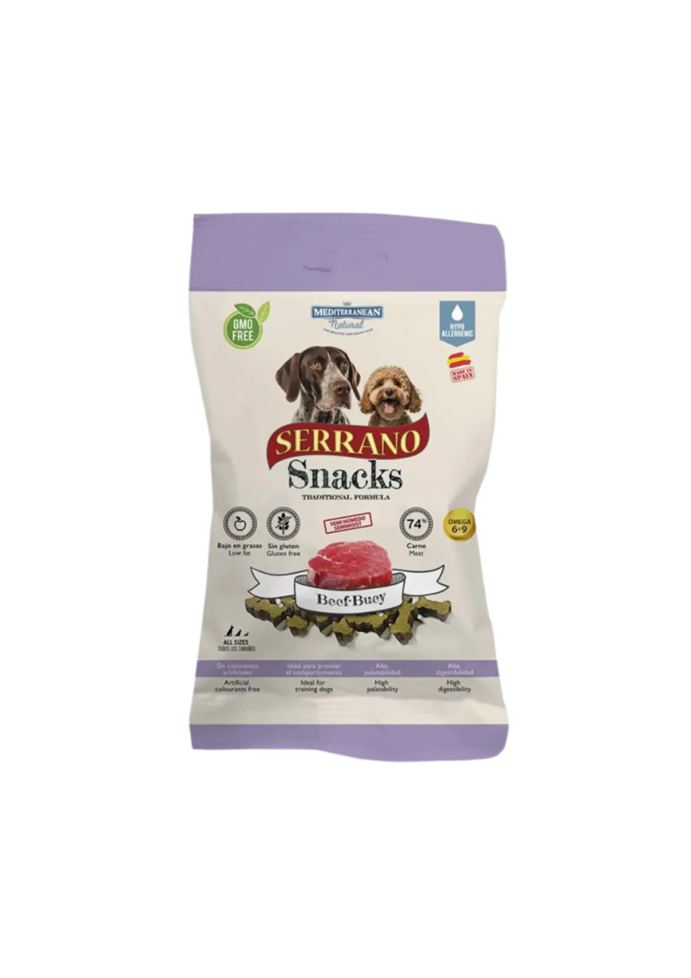 Mediterranean Natural Serrano Snacks - 100g
