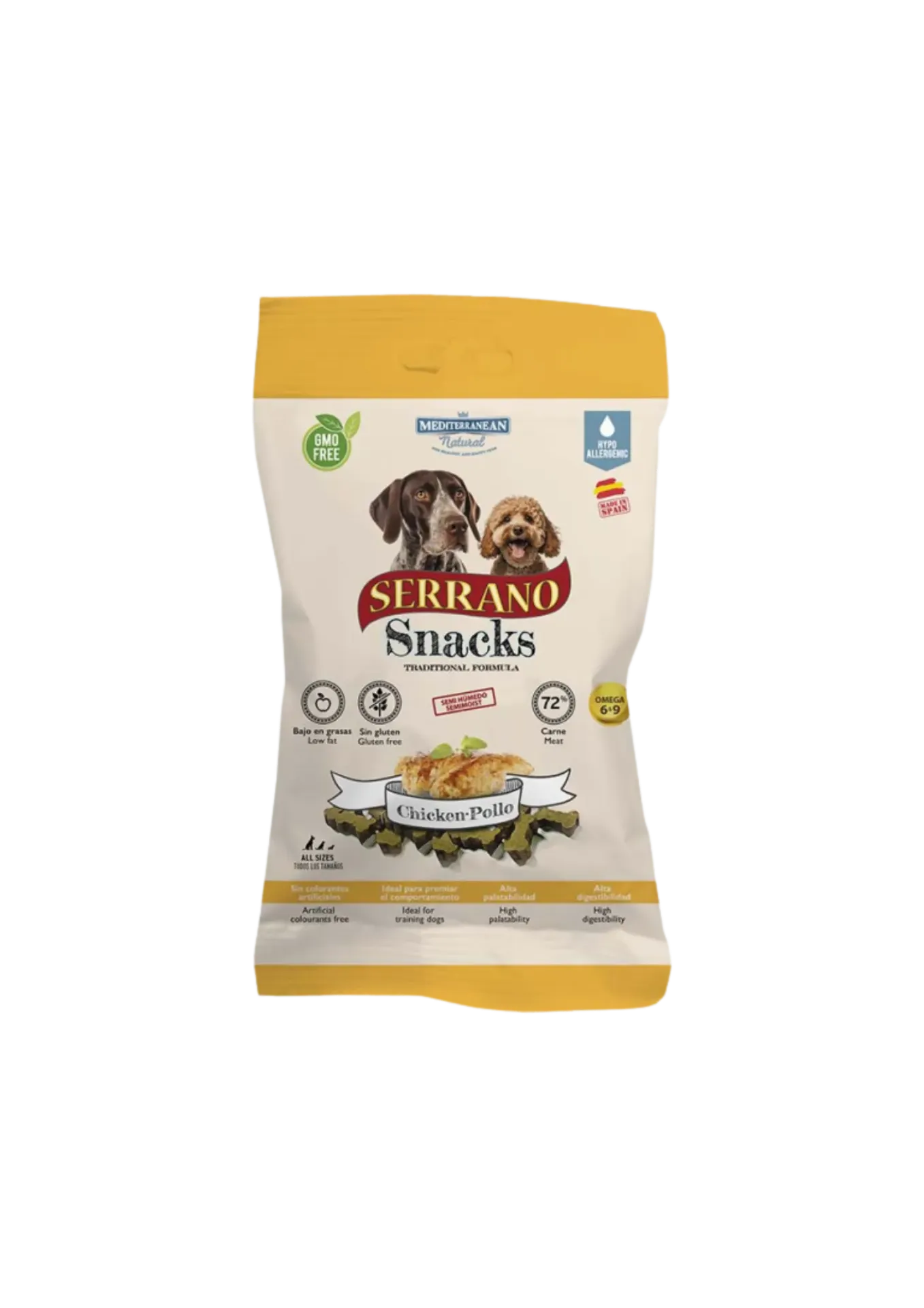 Mediterranean Natural Serrano Snacks - 100g