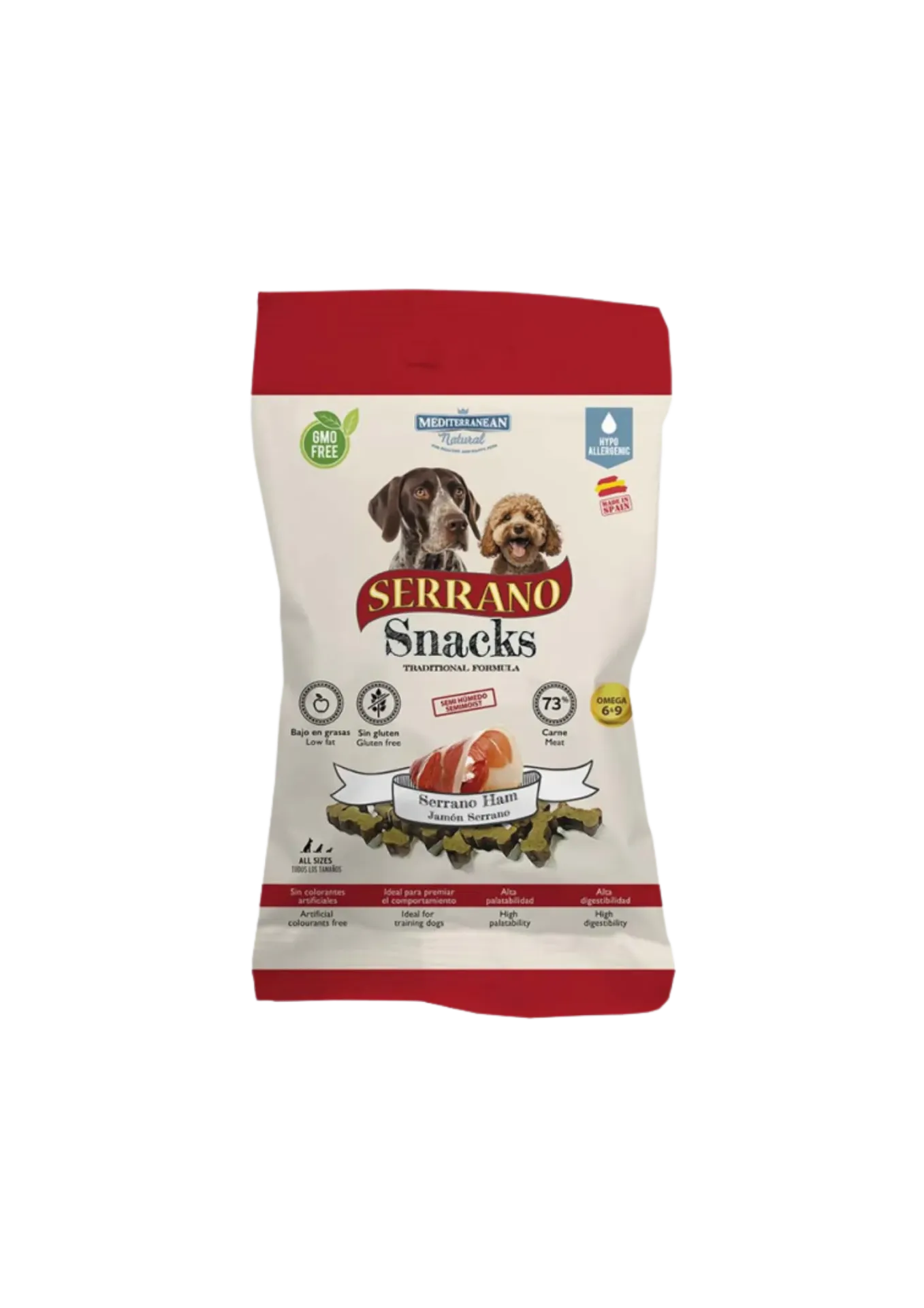 Mediterranean Natural Serrano Snacks - 100g