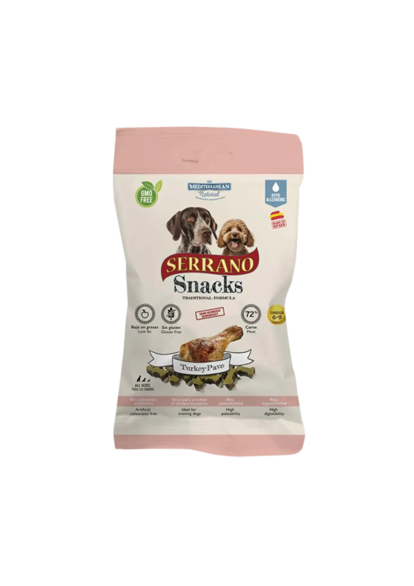 Mediterranean Natural Serrano Snacks - 100g