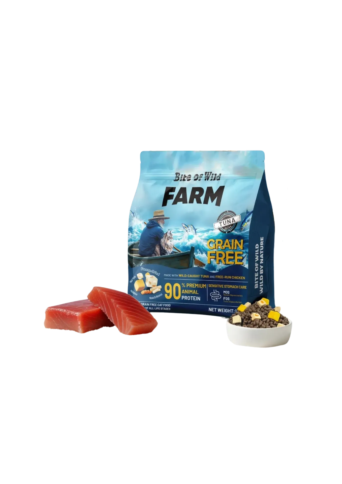 Bite of Wild Farm Grain-Free All Life Stages - 1.5kg (Tuna)