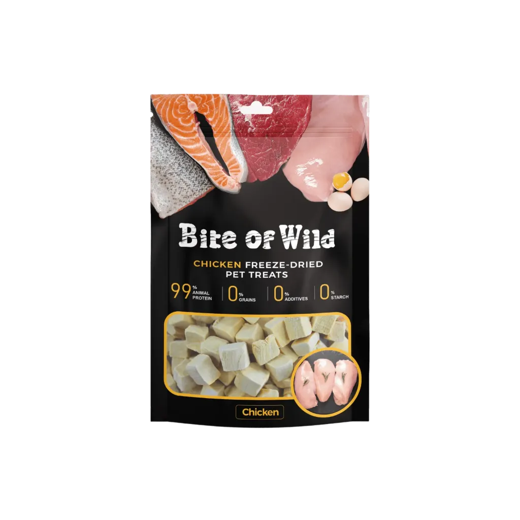 Bite of Wild Freeze Dried Treats - 40g