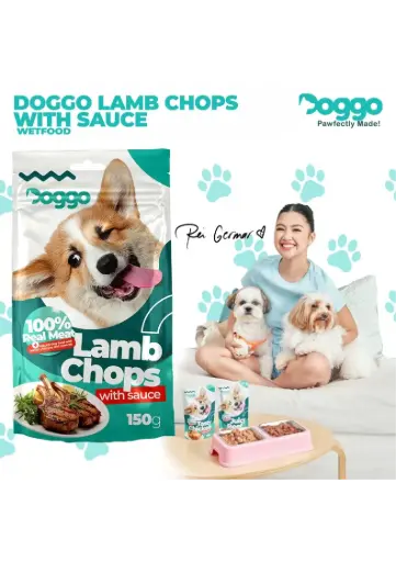 Doggo Lamb Chops with Sauce