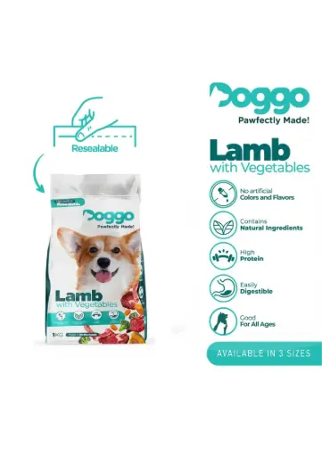 Doggo Lamb with Vegetables