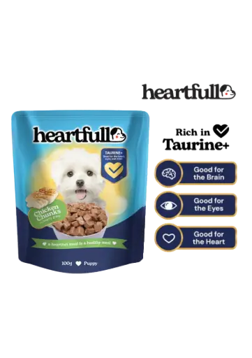 Heartfull Puppy Chunks In Gravy
